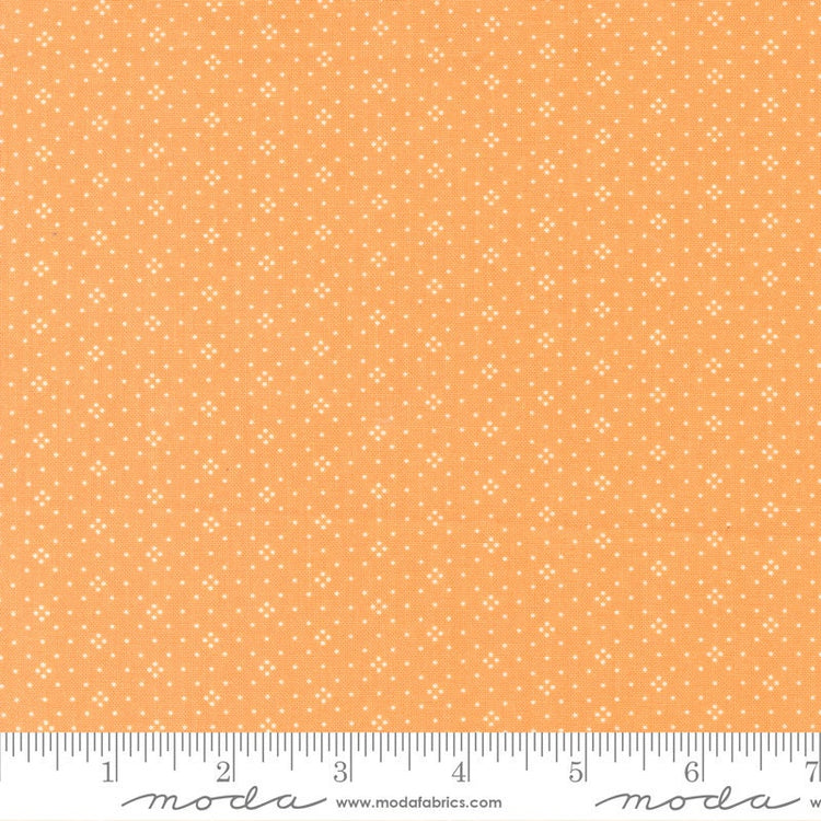 Eyelet Basic Dot Orange by Fig Tree & Co for Moda Fabrics - 20488 74