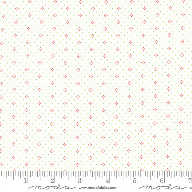 Eyelet Basic Dot Ivory Holly by Fig Tree & Co for Moda Fabrics - 20488 86