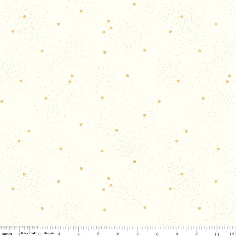 Dainty Daisy Honey on Cloud by Beverly McCullough for Riley Blake Designs - C700-HONEY