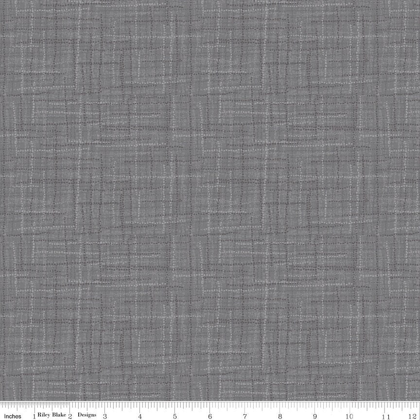 Grasscloth Cottons Gray by Heather Peterson for Riley Blake Designs - C780-GRAY