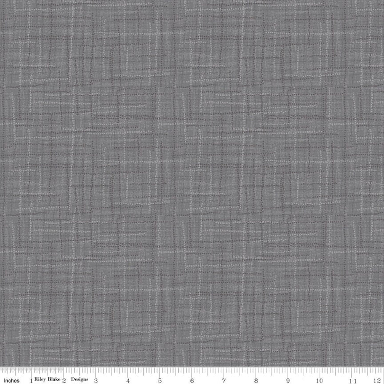 Grasscloth Cottons Gray by Heather Peterson for Riley Blake Designs - C780-GRAY
