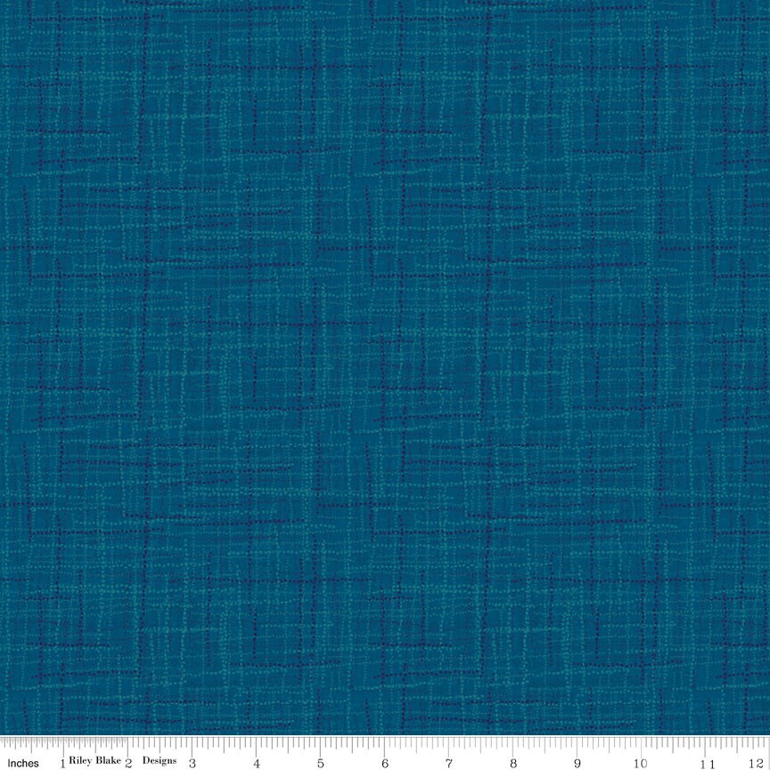 Grasscloth Cottons Denim by Heather Peterson for Riley Blake Designs - C780-DENIM