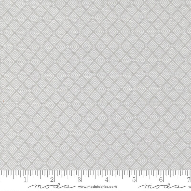 Old Glory Liberty Square Blenders Silver by Lella Boutique for Moda Fabrics - 5203 12