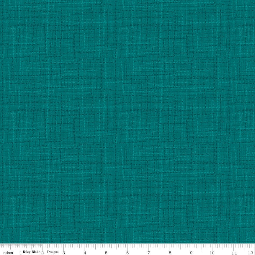 Grasscloth Cottons Dark Teal by Heather Peterson for Riley Blake Designs - C780-DARKTEAL