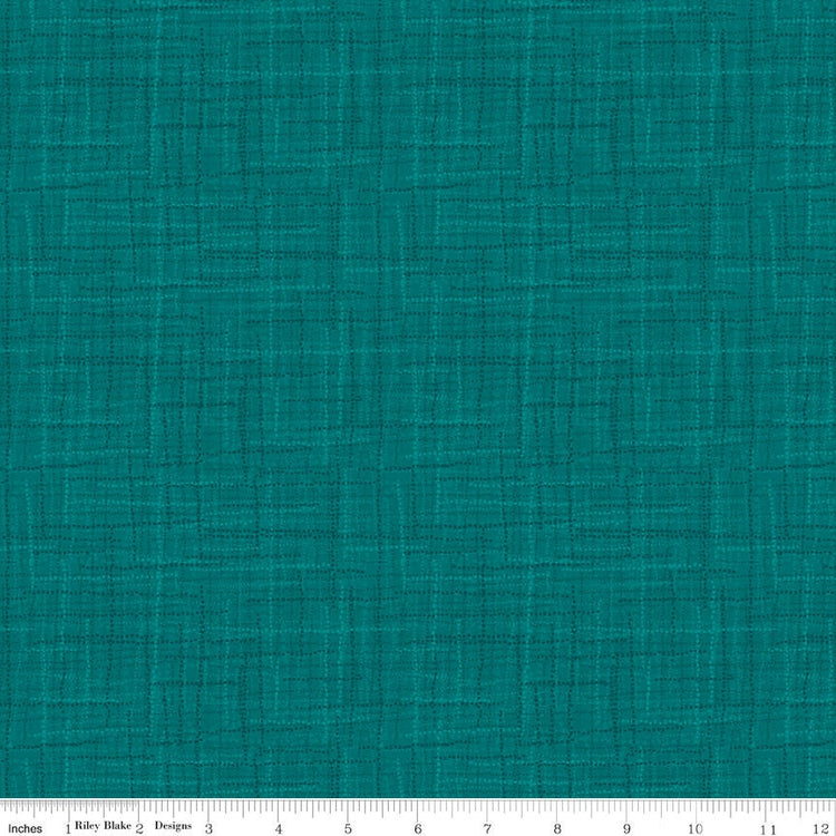 Grasscloth Cottons Dark Teal by Heather Peterson for Riley Blake Designs - C780-DARKTEAL