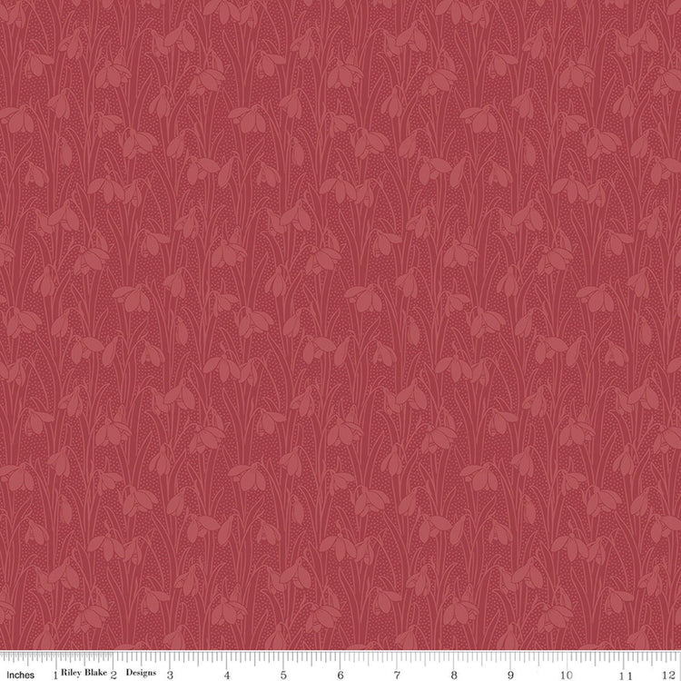 Snowdrop Spot Collection Sienna Rose by Liberty Fabrics - 01666878A