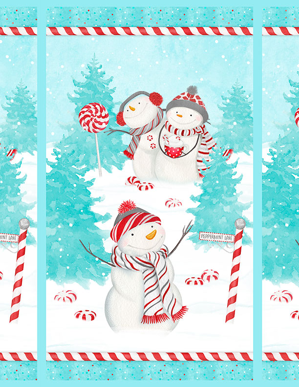 Frosty Merry-Mints by Danielle Leone for Wilmington Prints