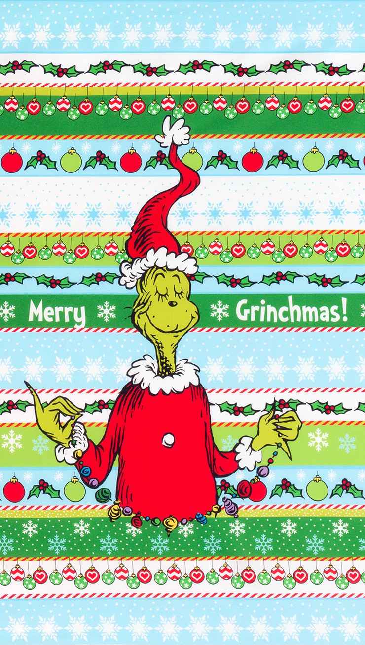How the Grinch Stole Christmas by Robert Kaufman Fabrics