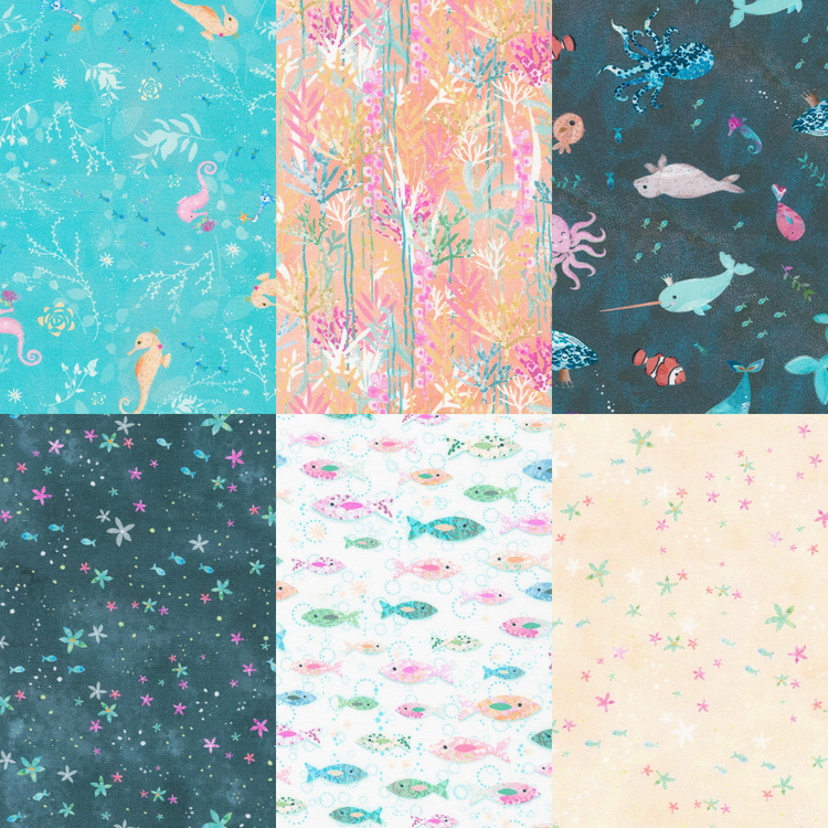 Marine Delights by Robert Kaufman Fabrics