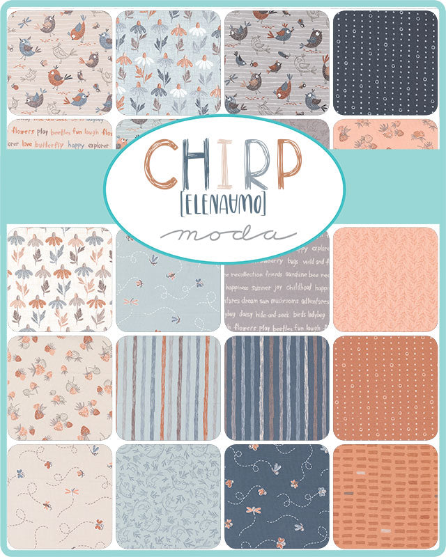 Chirp by Elena Amo for Moda Fabrics