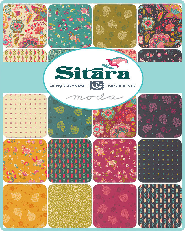 Sitara by Crystal Manning for Moda Fabrics