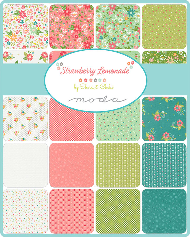 Strawberry Lemonade by Sherri & Chelsi for Moda Fabrics