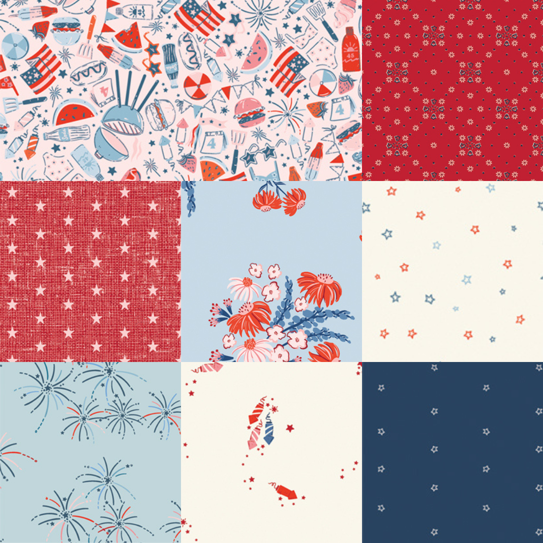 Bloomin' Americana by Art Gallery Fabrics