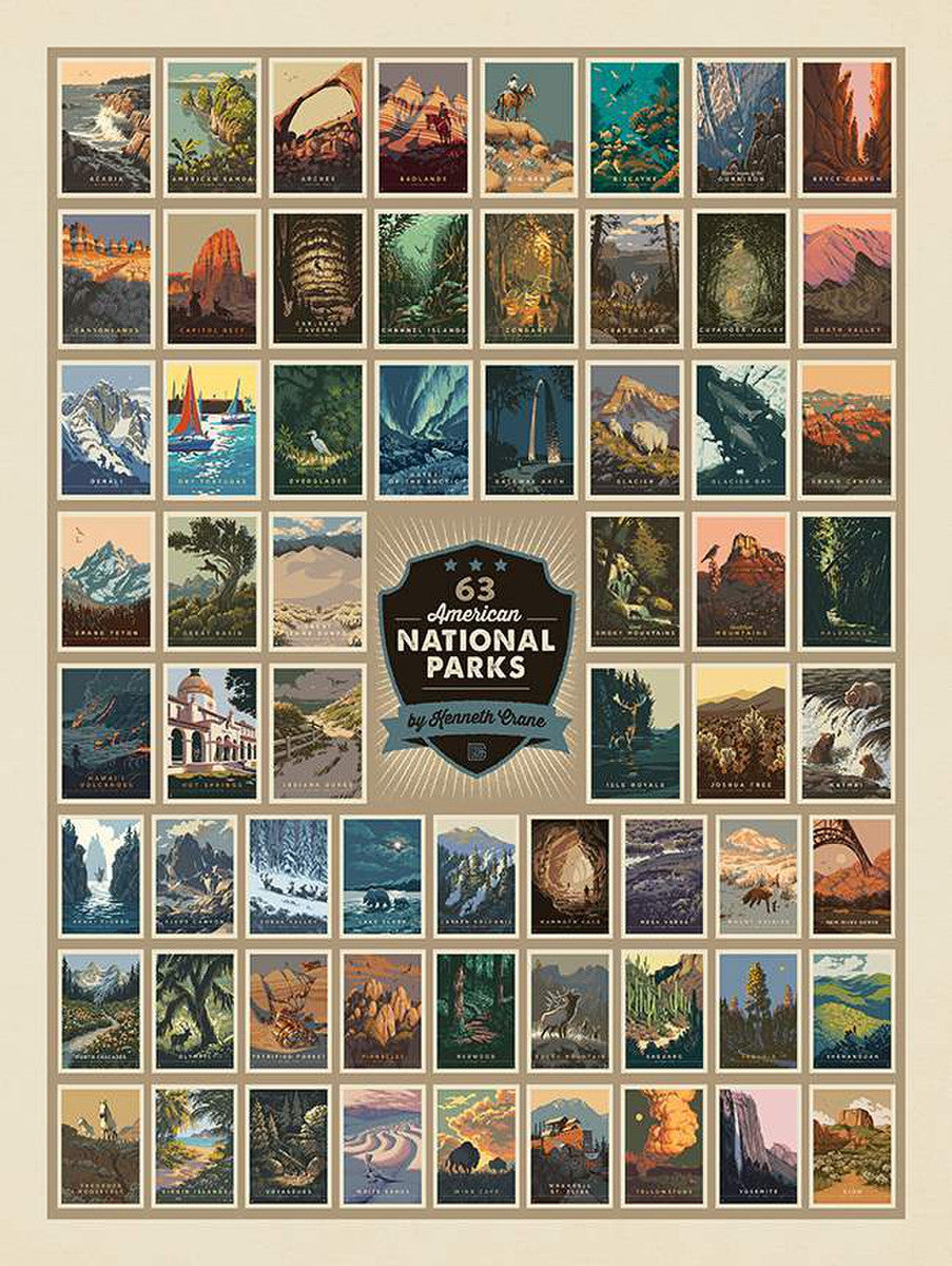 The National Parks by Anderson Group for Riley Blake Designs