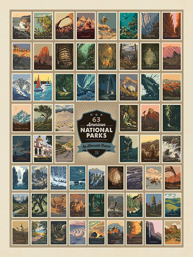 The National Parks by Anderson Group for Riley Blake Designs