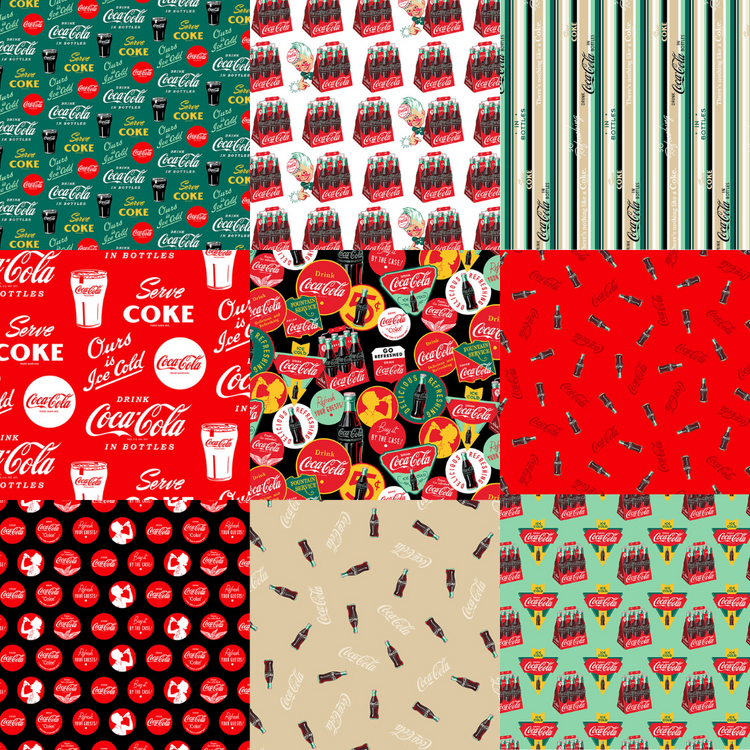 Coca Cola by Northcott Fabrics