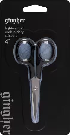 Gingher 4" Lightweight Embroidery Scissor