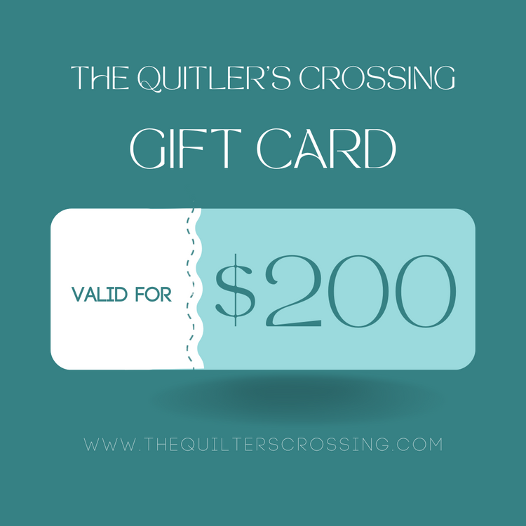 The Quilter's Crossing Gift Card