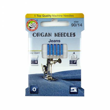 Organ Jeans Needles 90/14 5 pc