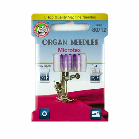 Microtex 80/12 Organ Needles