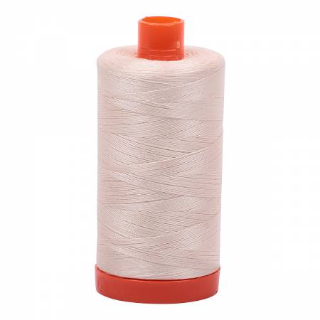 Mako Cotton Thread Solid 50wt 1422yds Light Sand 2000