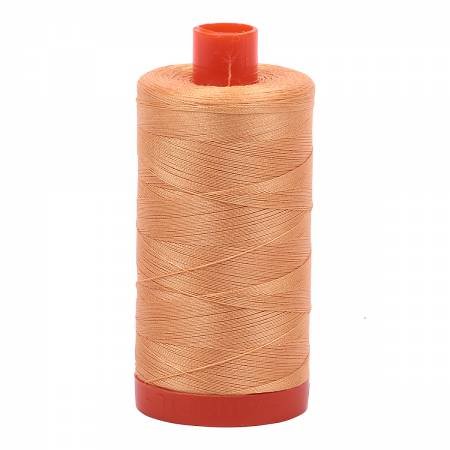 Mako Cotton Thread Solid 50wt 1422yds Golden Honey 2214