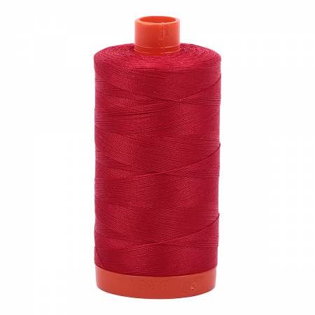 Mako Cotton Thread Solid 50wt 1422yds Red 2250