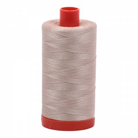 Mako Cotton Thread Solid 50wt 1422yds Ermine 2312