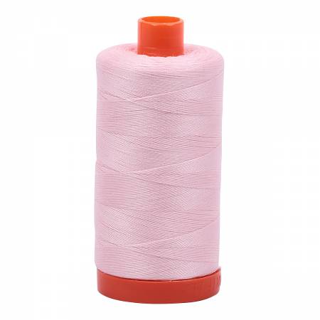 Mako Cotton Thread Solid 50wt 1422yds Pale Pink 2410