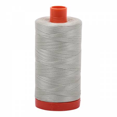 Mako Cotton Thread Solid 50wt 1422yds Light Grey Green 2843