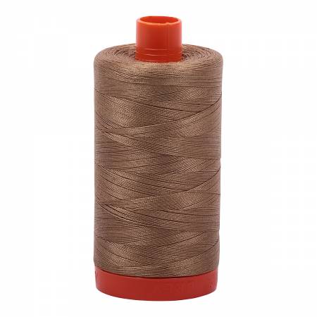 Mako Cotton Thread Solid 50wt 1422yds Toast 6010