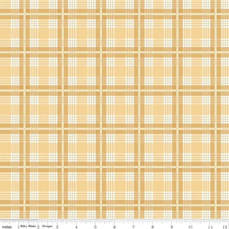 Albion Plaid Yellow by Amy Smart for Riley Blake Designs - C14593-YELLOW