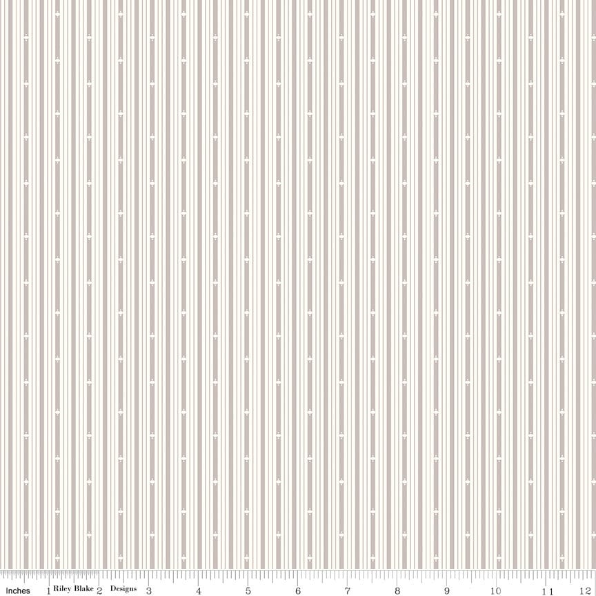 Albion Stripes Cream by Amy Smart for Riley Blake Designs - C14598-CREAM