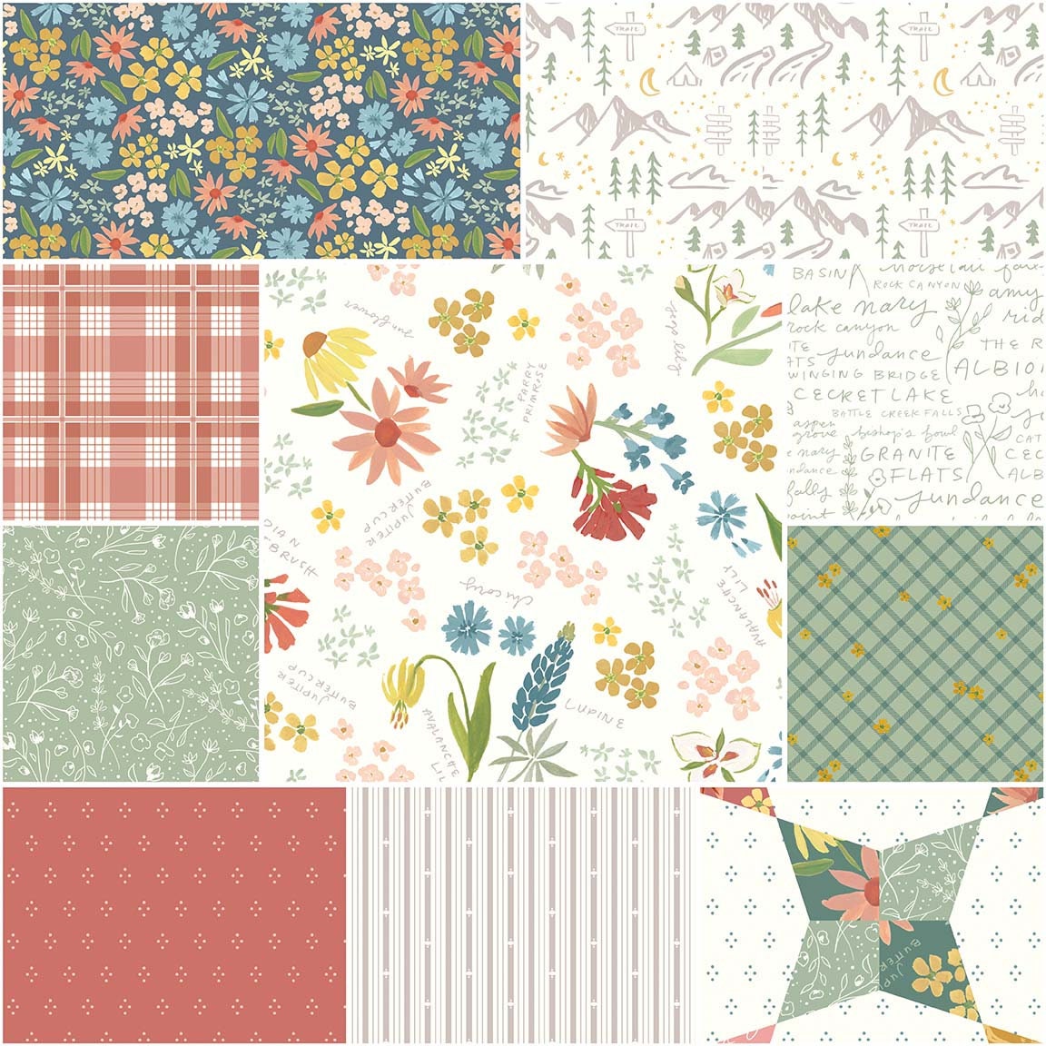 Albion Fat Quarter Bundle by Amy Smart for Riley Blake Designs - FQ-14590-27