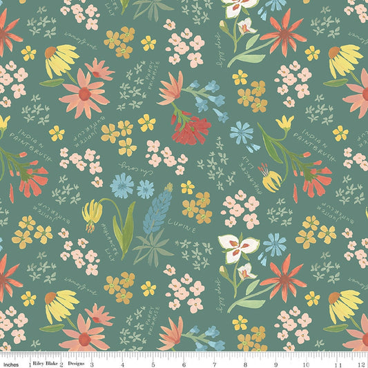 Albion Main Green by Amy Smart for Riley Blake Designs - C14590-GREEN