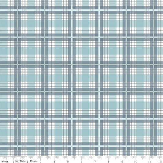 Albion Plaid Blue by Amy Smart for Riley Blake Designs - C14593-BLUE