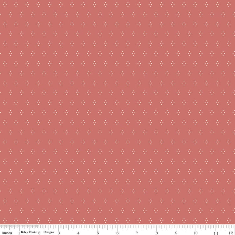 Albion Dots Rose by Amy Smart for Riley Blake Designs - C14597-ROSE