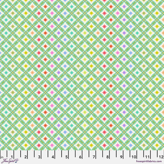 ROAR! Stargazer Mint by Tula Pink for Free Spirit Fabrics - PWTP228.MINT