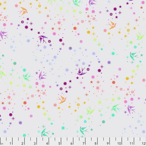 True Colors Fairy Dust Whisper by Tula Pink for Free Spirit Fabrics - PWTP133.WHISPER