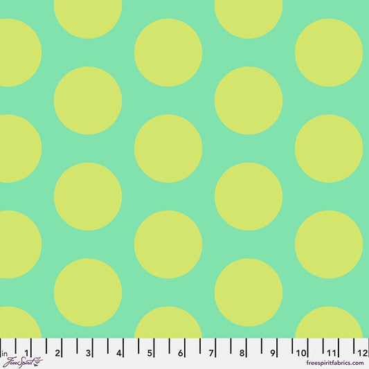 ROAR! Dinosaur Eggs Mint by Tula Pink for Free Spirit Fabrics - PWTP230.MINT