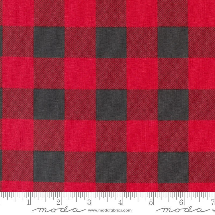 Starberry Buffalo Check Red Charcoal by Corey Yoder for Moda Fabrics - 29185 22