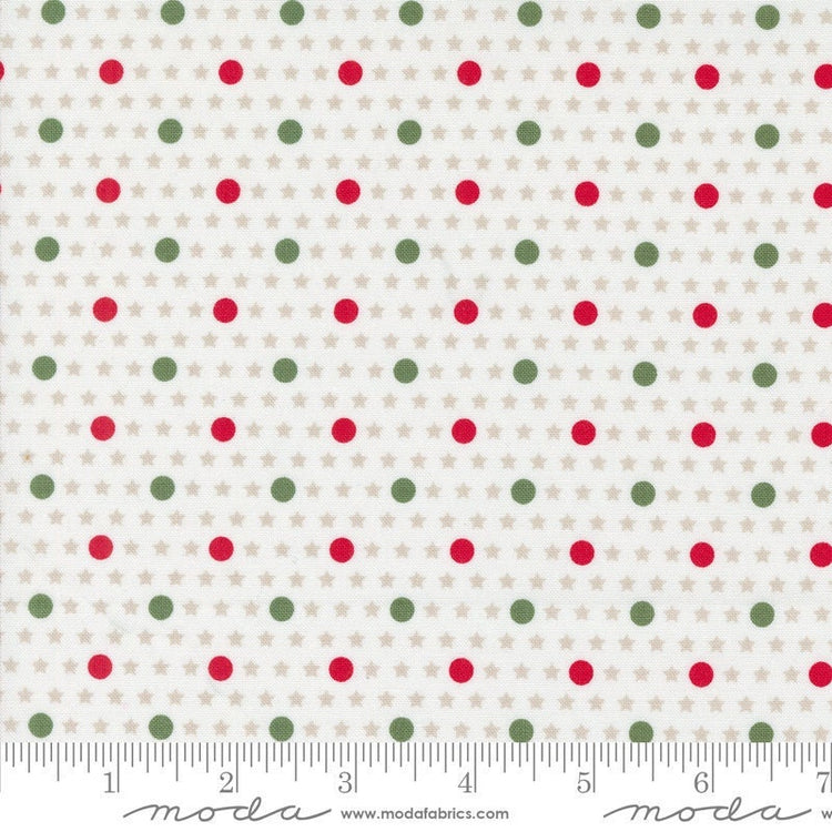 Starberry Polka Star Dots Stars Off White by Corey Yoder for Moda Fabrics - 29186 11