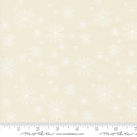 Once Upon A Christmas Snowfall Snowflake Snow White by Sweetfire Road for Moda Fabrics - 43164 21