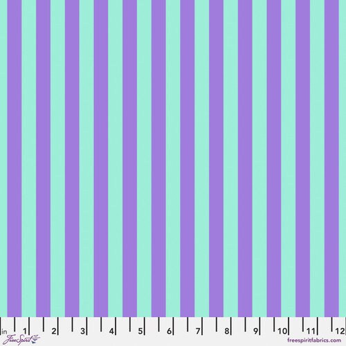 True Colors Tent Stripe Petunia by Tula Pink for Free Spirit Fabrics - PWTP069.PETUN