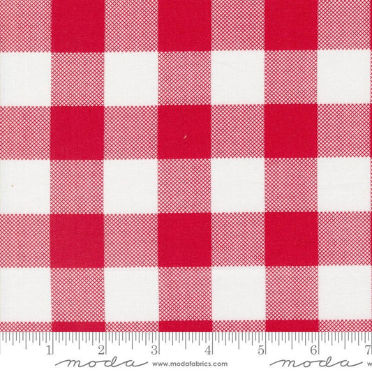 Starberry Buffalo Check Red by Corey Yoder for Moda Fabrics - 29185 12