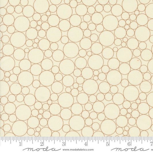 Rainbow Spice Pebble Dots Vanilla Bean by Sariditty for Moda Fabrics - 45043 11