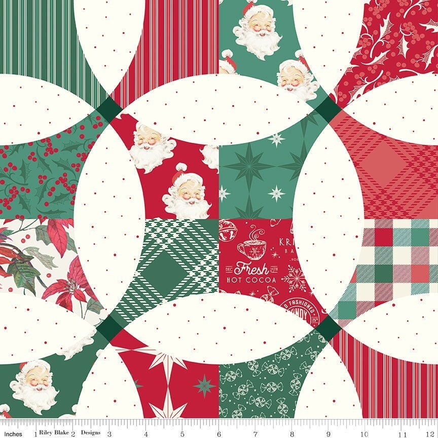 Merry Little Christmas Cheater Print by My Minds Eye for Riley Blake Designs - C14849-MULTI