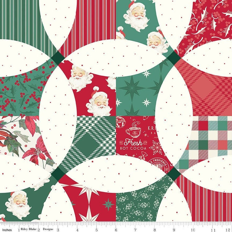 Merry Little Christmas Cheater Print by My Minds Eye for Riley Blake Designs - C14849-MULTI