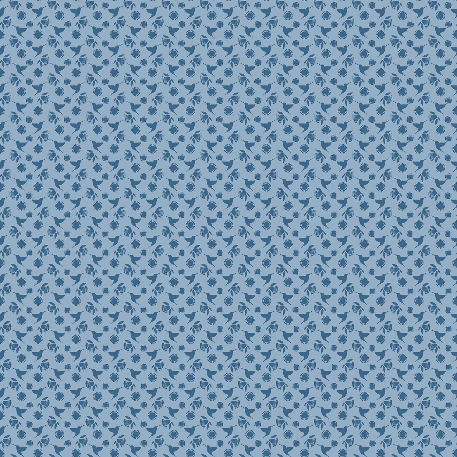Early Autumn Hummingbird Autumn Sky by Patrick Lose for Northcott Fabrics - 10445-42