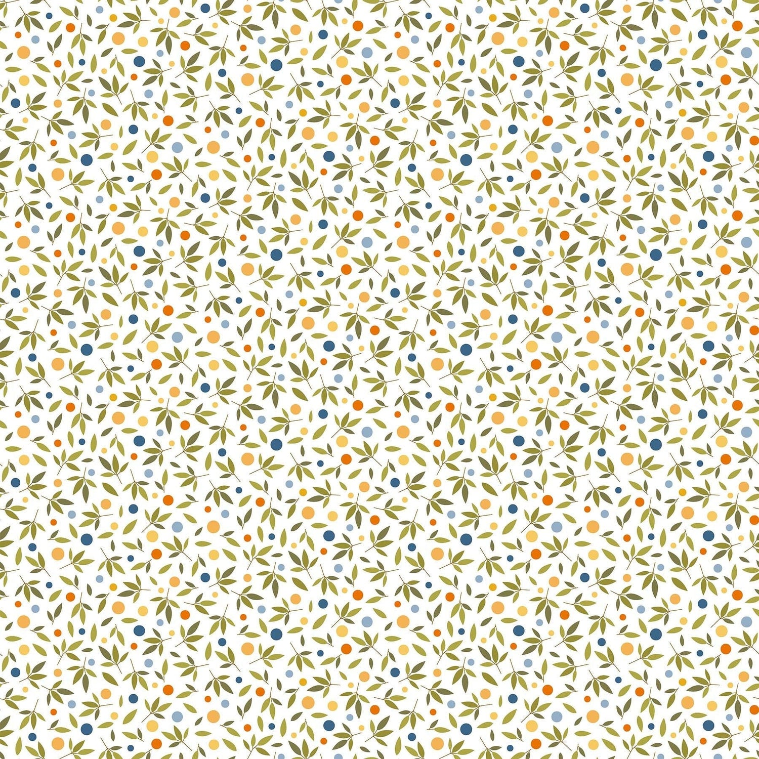 Early Autumn Tossed Twigs Multi by Patrick Lose for Northcott Fabrics - 10448-10